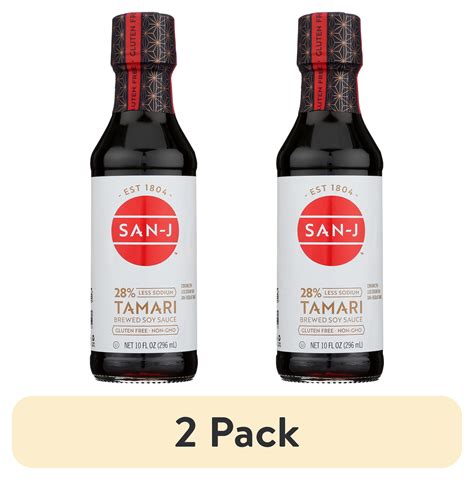 Photo of a bottle of tamari gluten-free soy sauce