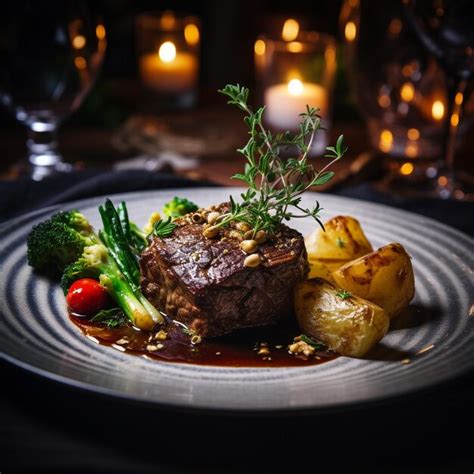 Fotografía profesional de un plato principal típico servido en el restaurante destacando la presentación del chef.