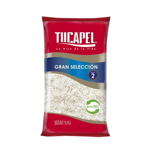 Empaque de arroz integral Tucapel