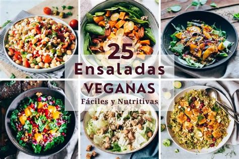 Múltiples ensaladas veganas coloridas y saludables