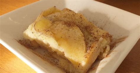 foto de Postre de Sémola y Manzana emplatado