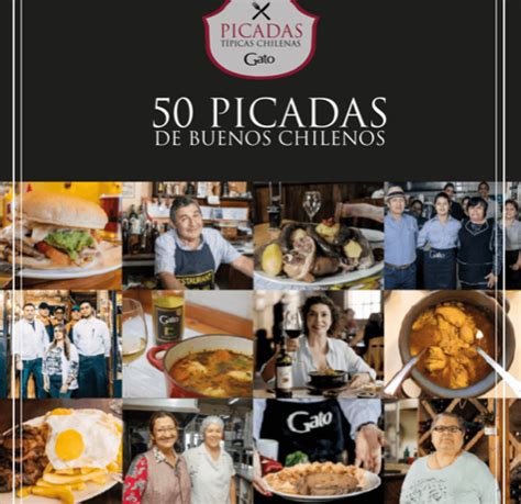 Mapa de ubicación de picadas tradicionales y restaurantes de cocina chilena en la zona central