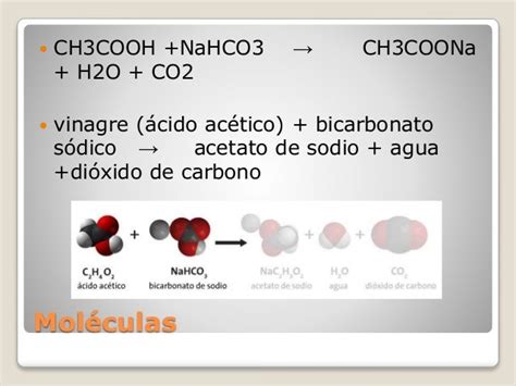Infografía detallando la reacción química entre el ácido acético del vinagre y los componentes de calcio del hueso, mostrando la formación de acetato de calcio.