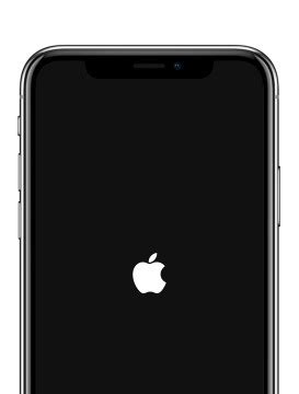 Esquema de las causas y soluciones principales del iPhone atascado en la manzana