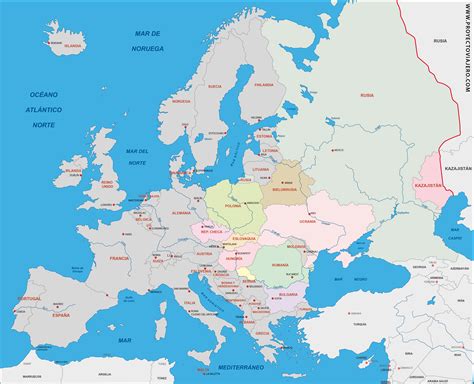 Mapa mostrando las regiones de origen del vodka en Europa del Este.