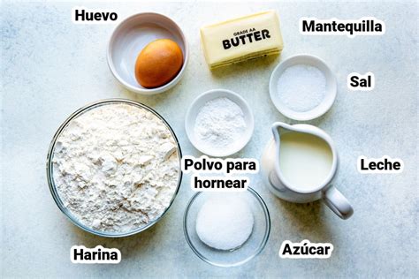 Foto de los ingredientes principales para los canastos de masa philo