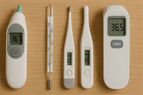 Variedad de termómetros para la medición de temperatura en alimentos