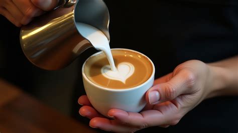 Diferentes diseños de Latte Art: corazón, roseta y tulipán