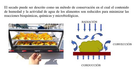 Esquema del proceso de deshidratación de carne de charqui al sol