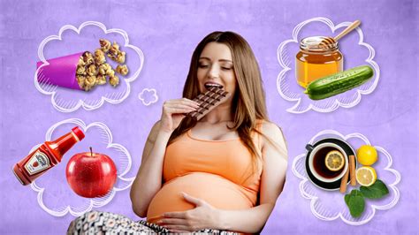 Gráfico de porcentajes de antojos en el embarazo: dulce, salado, picante, ácido