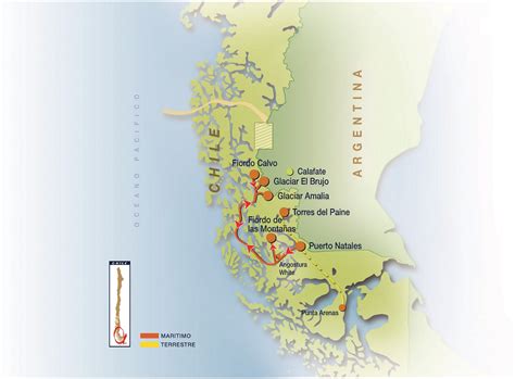 Mapa de distribución y concentración celular de las especies monitoreadas en los fiordos chilenos.