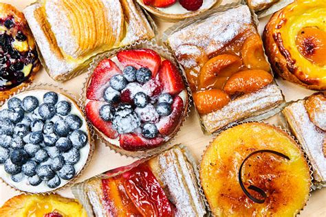 Foto de postres variados de leche
