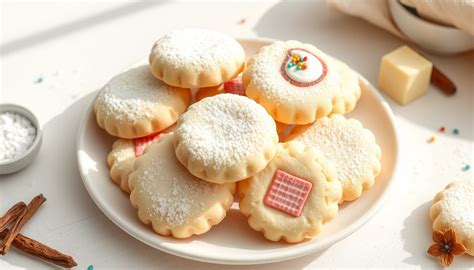 Galletas de azúcar sin bicarbonato de diferentes formas