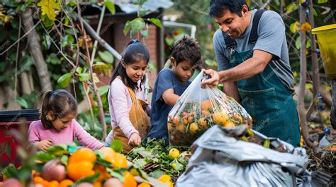 Ilustración de voluntarios recolectando frutas y verduras en una feria, con cestas y sonrisas.