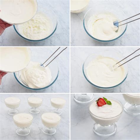 Infografía paso a paso para preparar una mousse de cava con texturas aireadas