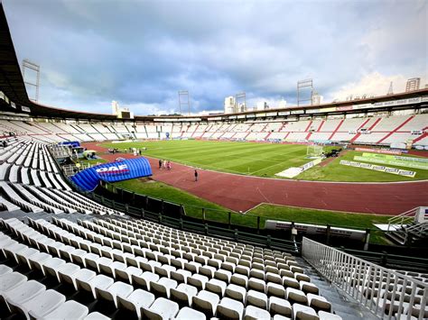 Fotografía del estadio Palogrande de Manizales durante el encuentro de la Liga BetPlay
