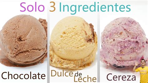 Foto: Ingredientes básicos para helado casero