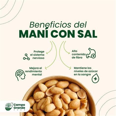 Esquema de ingredientes básicos: maní, aceite, sal y endulzante opcional