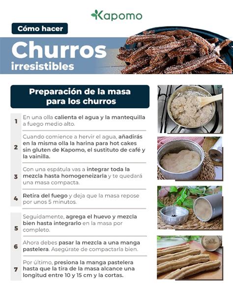 Preparación de la masa bomba para churros