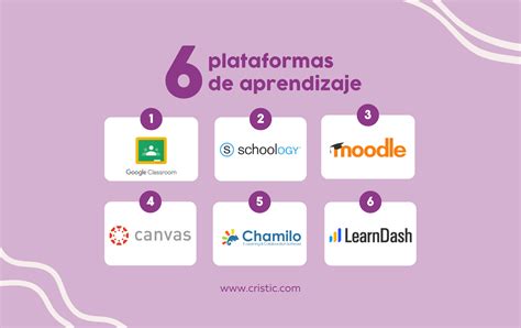 Infografía sobre plataformas de e-learning y aulas virtuales