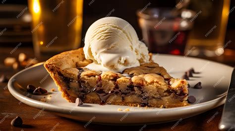 torta de chocolate hecha con helado, recién salida del horno