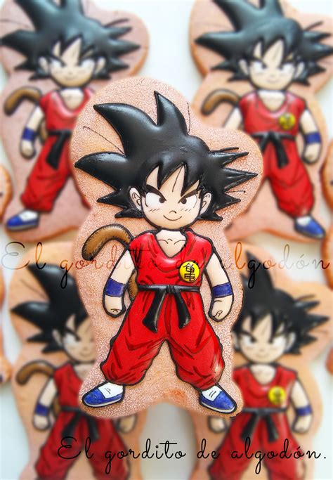 Galletas decoradas con formas de Dragon Ball