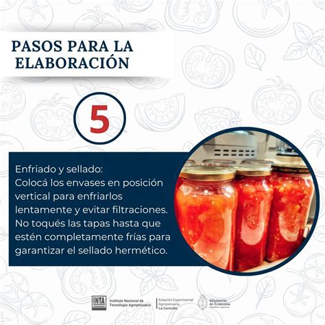 infografía sobre los pasos de enfriado y envasado hermético para cebolla caramelizada
