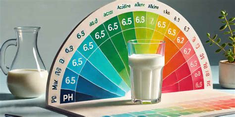 Esquema de las proteínas de la leche en pH neutro vs. pH ácido