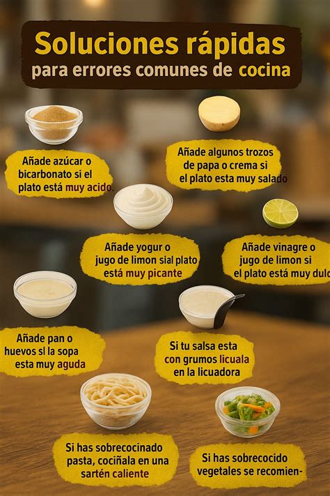 Infografía de ingredientes comunes para una salsa dulce o picante