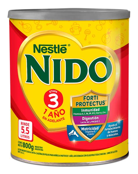 Imagen: Envase de Leche Nido 1+