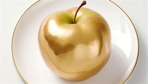 Representación general de manzanas doradas en un contexto mítico