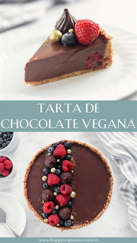 Postre vegano de tarta de tofu y chocolate