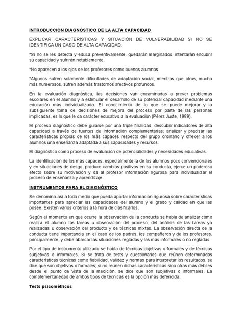 Esquema sobre la detección de la alta capacidad mediante el análisis gráfico y la motricidad fina en niños pequeños