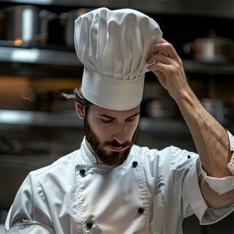 Infografía detallando los pliegues y la altura del toque blanche