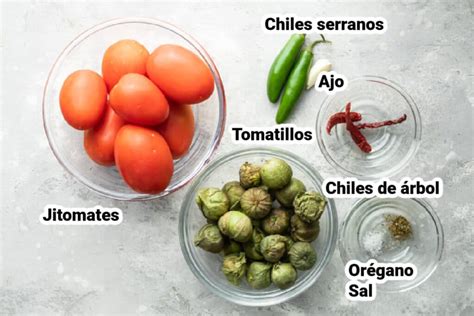 Esquema de los ingredientes base para una salsa César tradicional: anchoas, yema de huevo, ajo, limón, queso parmesano y aceite de oliva.