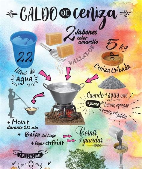 Infografía: Beneficios del caldo de ceniza como fertilizante natural