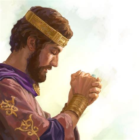 Representación artística de Salomón pidiendo sabiduría a Dios en un sueño.