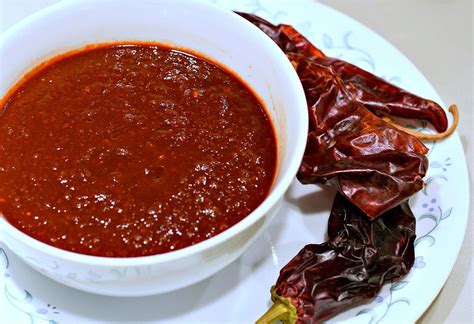 Esquema de la preparación de una salsa roja para mariscos