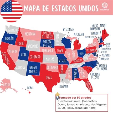 Mapa de Estados Unidos con las cadenas de hamburguesas más populares por estado