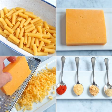 Proceso de cocción de la pasta para macarrones con queso