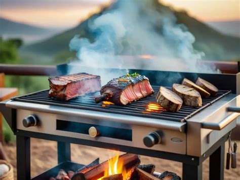 Infografía comparativa de los tipos de parrillas para asado