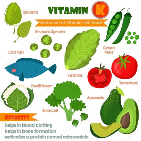 ilustración de espinacas frescas con sus vitaminas y minerales