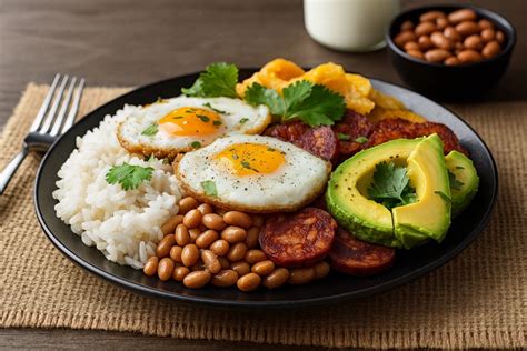 Plato de Bandeja Paisa tradicional