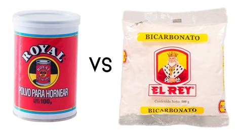 Tabla comparativa: Polvo de Hornear vs. Bicarbonato de Sodio vs. Levadura