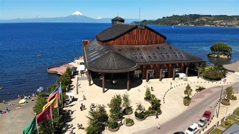 Mapa de Frutillar destacando la costanera y el Teatro del Lago