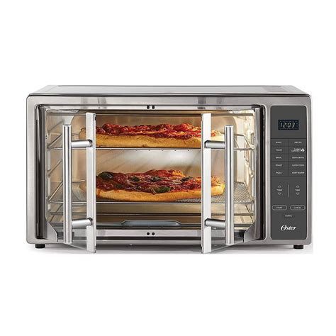 Infografía comparativa entre horno de puerta francesa y horno tradicional