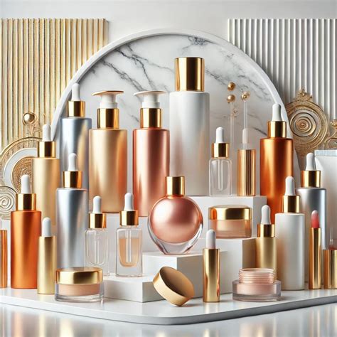 diseño de envases de cosméticos con colores pastel brillantes