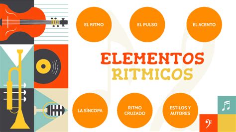 Gráfico conceptual representando los elementos rítmicos y de energía de la música cumbia