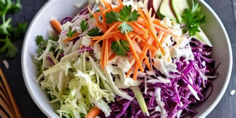 ilustracion de varios tipos de ensalada coleslaw