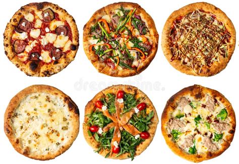 Imagen de varias pizzas familiares y medianas de Melt Pizzas con diferentes toppings